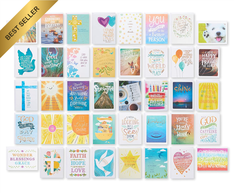Deluxe Religious All-Occasion Card Assortment (40-Count)