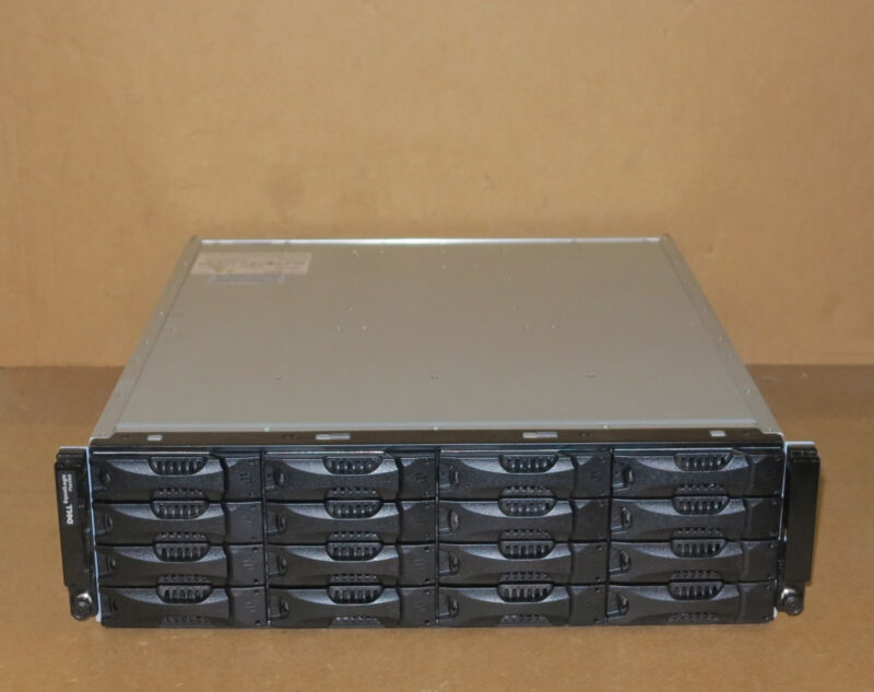 Dell Equallogic Ps6000xv 16x 450gb 15k Virtualized Iscsi San Storage Array 7.2tb