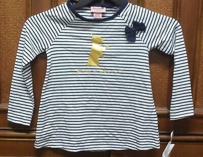 JUCIY COUTURE Kids Striped Long Sleeve Top Size 6 NEW