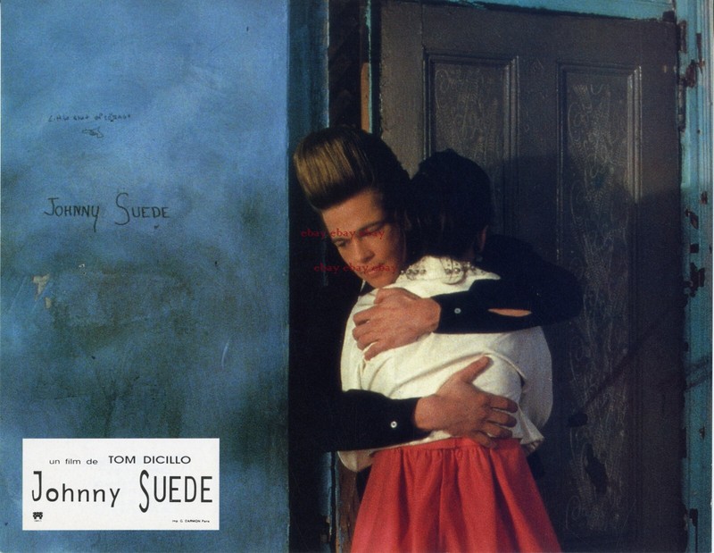 *Brad Pitt Johnny Suede Tom Dicillo Photo Originale D'Exploit. Vintage