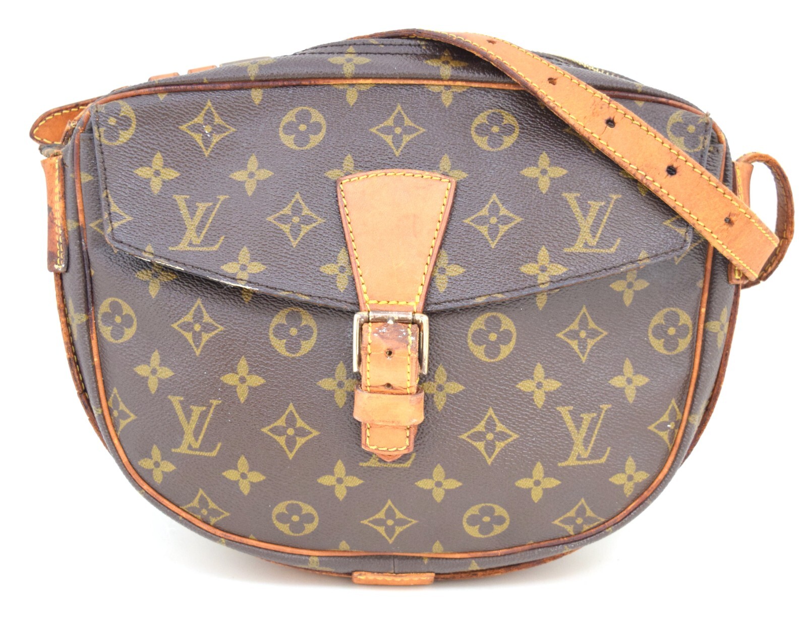 Auth Louis Vuitton Jeune Fille GM Crossbody Bag Monogram Auth Louis Vuitton Jeune Fille GM Crossbody Bag Monogram