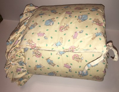 peter rabbit cot bumper