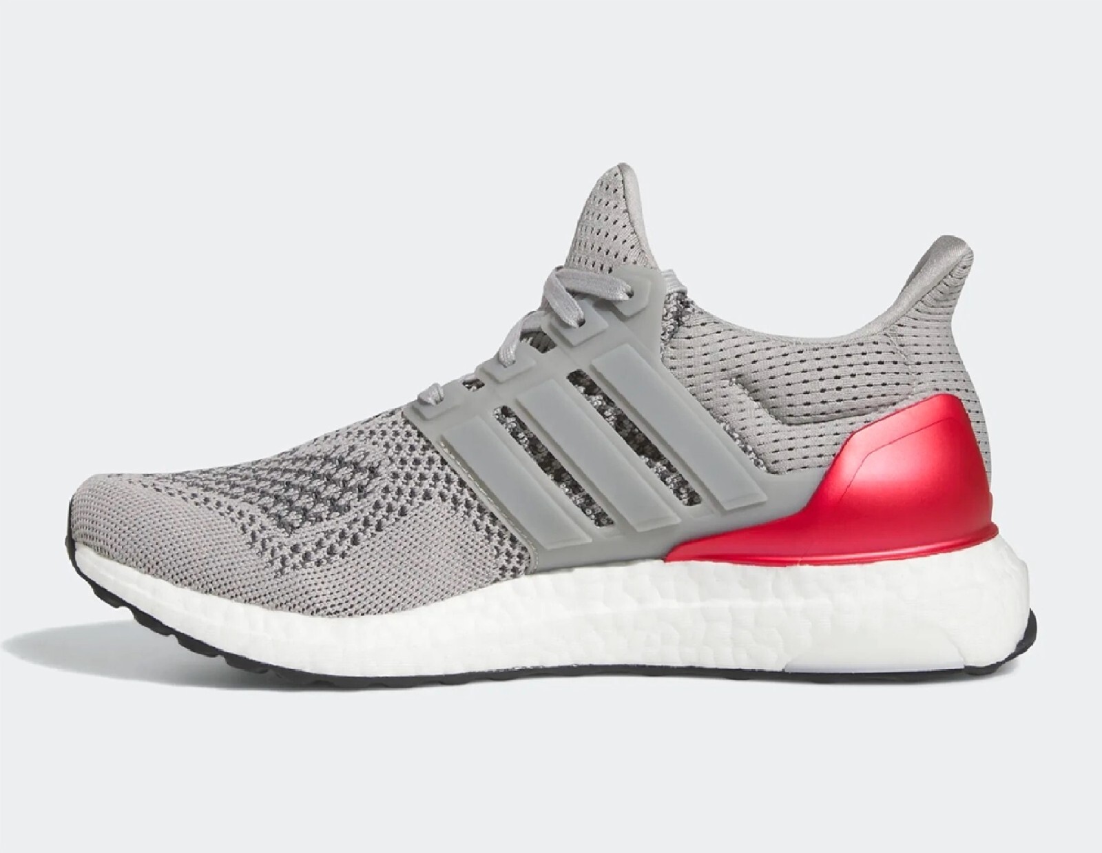 

[HR0062] Мужские кроссовки Adidas ULTRABOOST 1.0 DNA Grey Scarlet *НОВИНКА*, Серый, adidas UltraBoost 1.0