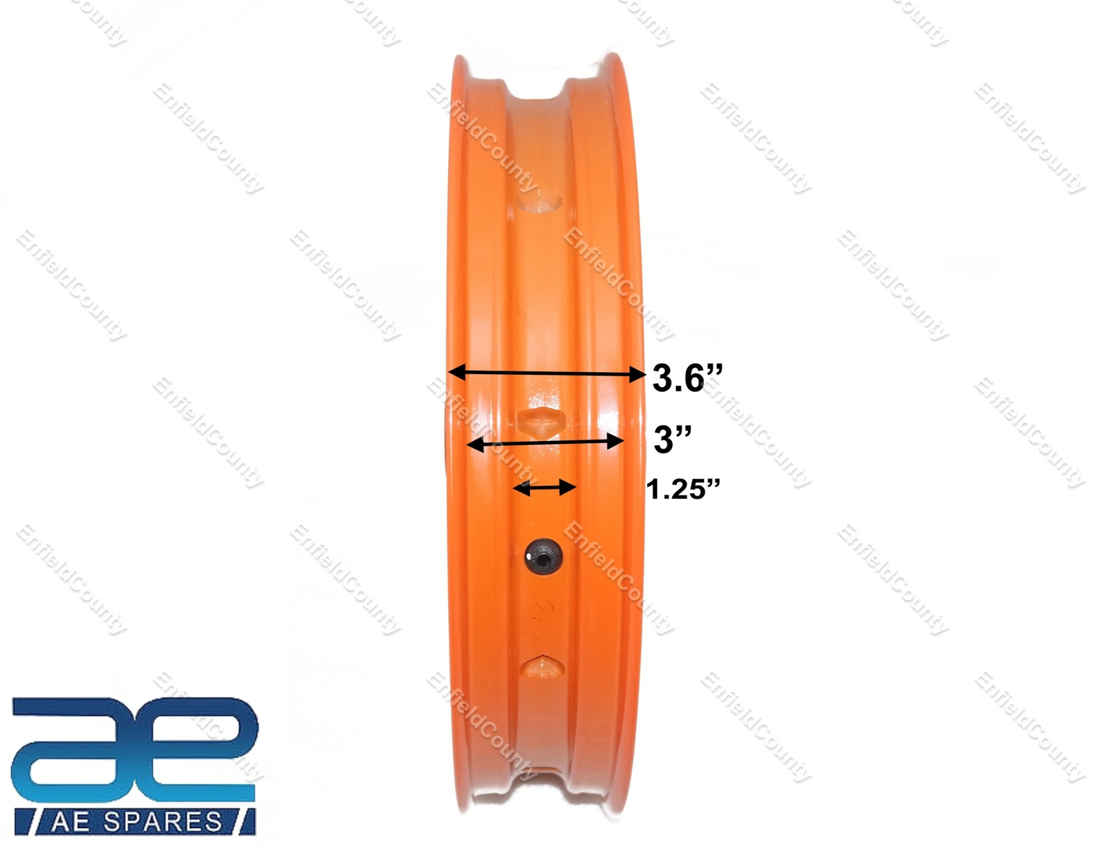 Fits For KTM RC 390 Racing Bike Front Wheel Rim Orange 2017 - 2019  