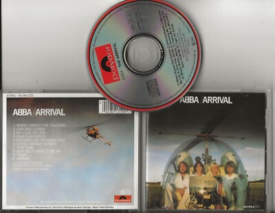 ABBA Arrival cd 10 tracks Dancing Queen Knowing me Knowing you etc.