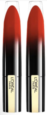 LOreal Paris Brilliant Signature Shiny Lip Stain Lipstick 311 Be Brilliant 2Pack