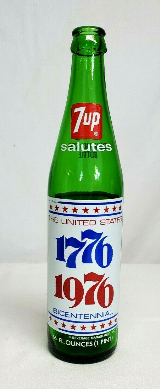 7UP ビンテージ VTG 1978 7UP 50th Anniversary Commemorative Soda Bottle 16