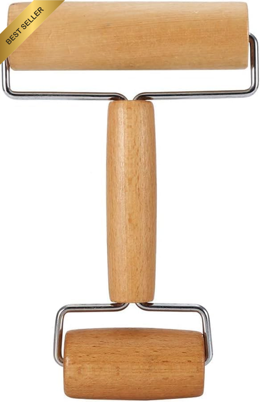Small Rolling Pins, Wooden Dough Rollers, Non - Stick Pizza Rollers, Dough Bakin