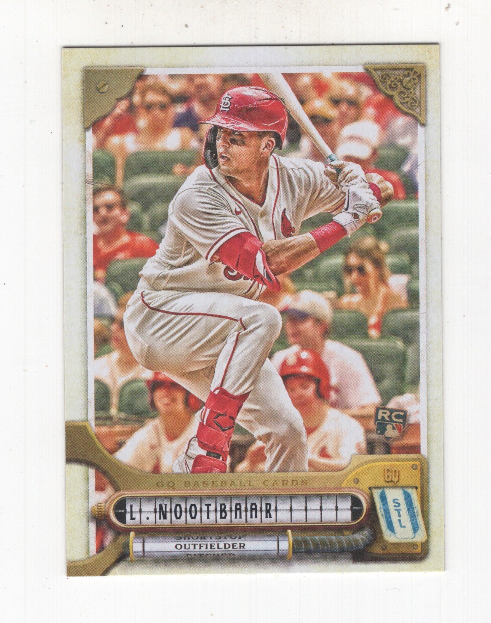 2022 TOPPS GYPSY QUEEN BASEBALL ROOKIE LARS NOOTBAAR ST