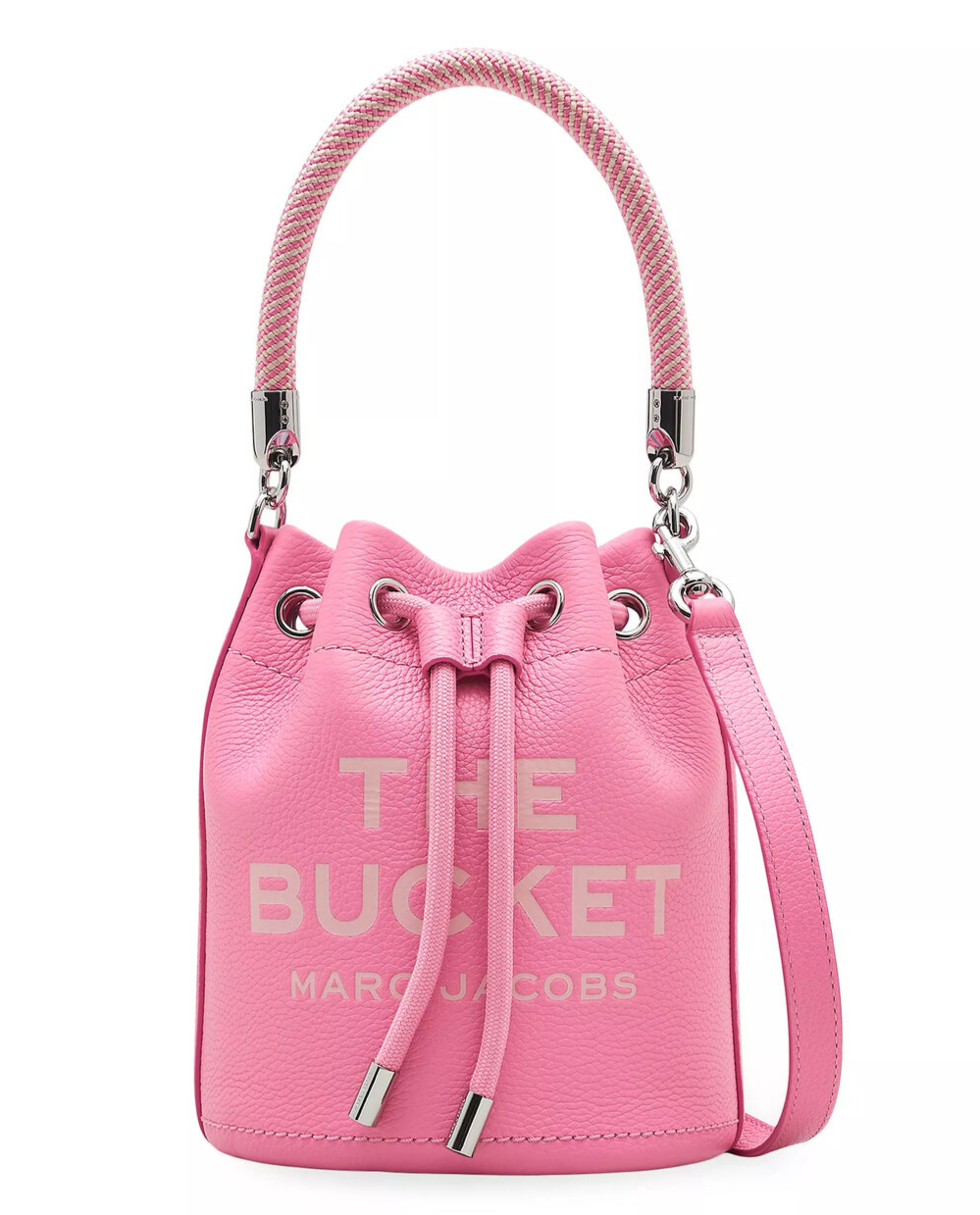 MARC JACOBS THE BUCKET ピンク Marc Jacobs: Pink 'The Bucket' Bag | SSENSE