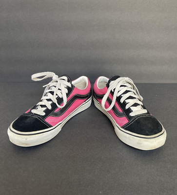 Old school hot sale vans pink
