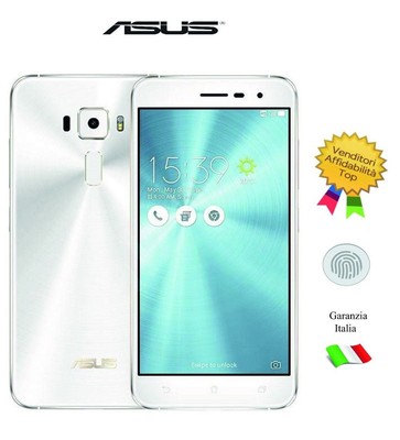 ASUS ZENFONE 3 ZE520KL DUAL SIM 32GB LTE WHITE GARANZIA 24 MESI ITALIA NO BRAND