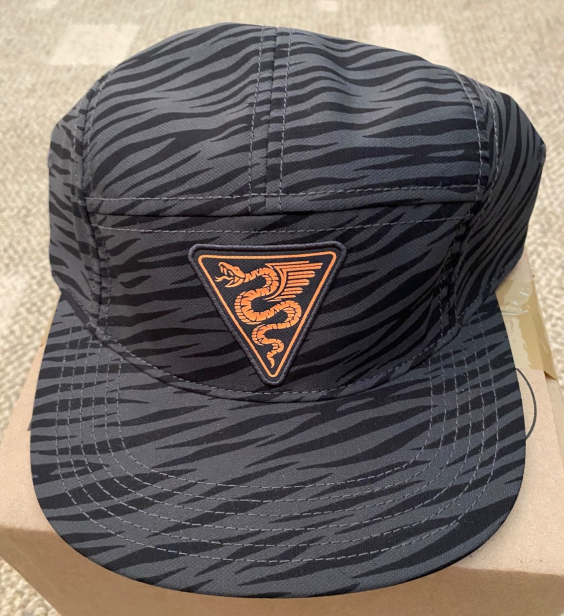 Nike AW84 Kobe Bryant Black Mamba 5 Panel Hat Cap Adjustable Strap