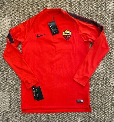 スーパーセール 半額タイムセール Long Soccer Roma Shirt Top Dry Nike Sleeve 914010 Zip 1/4 その他