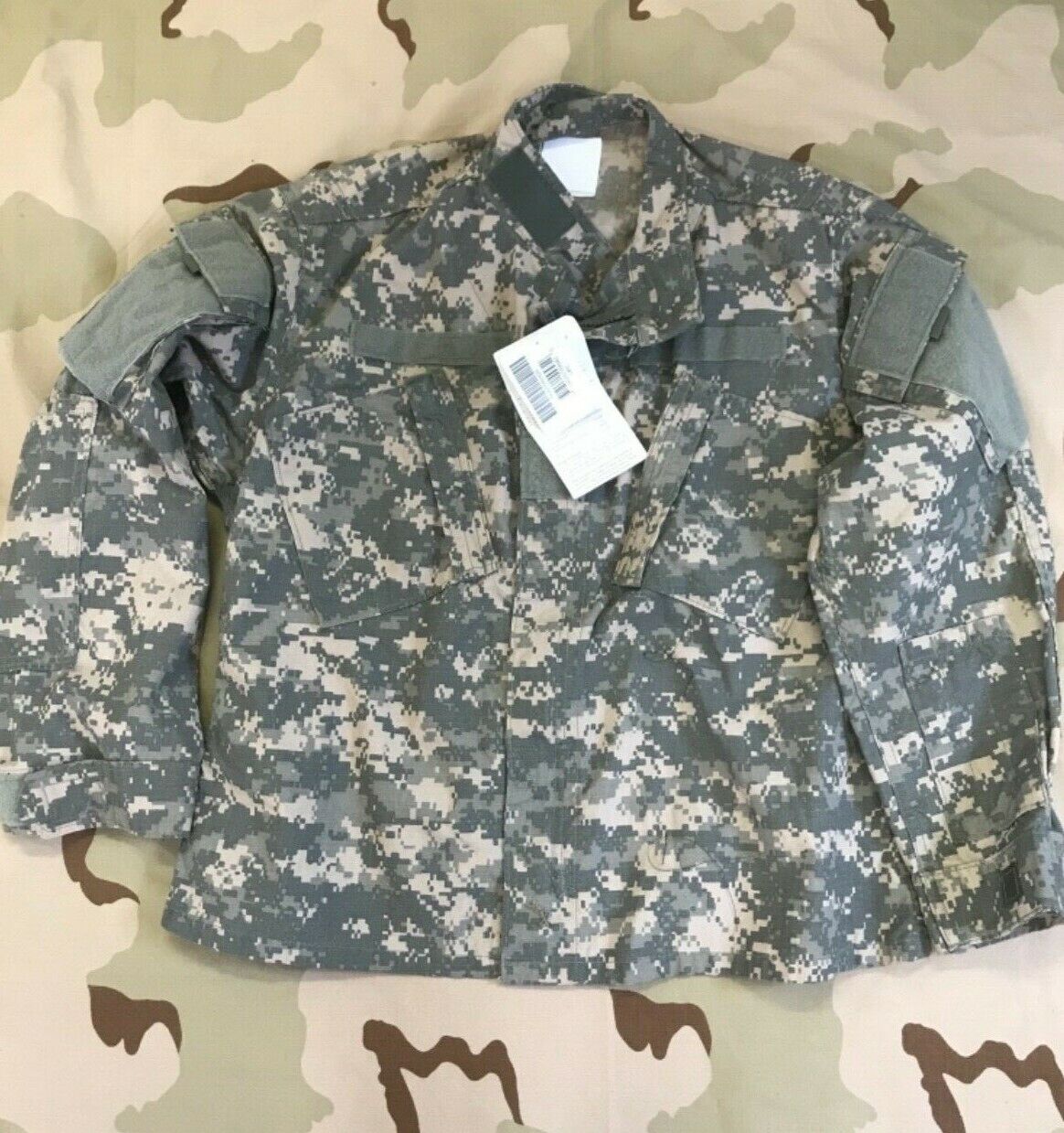 US ARMY FR ACU SHIRT CAMO COAT COMBAT NSN 8415-01-548-2955 US ARMY FR ACU SHIRT CAMO COAT COMBAT NSN 8415-01-548-2955