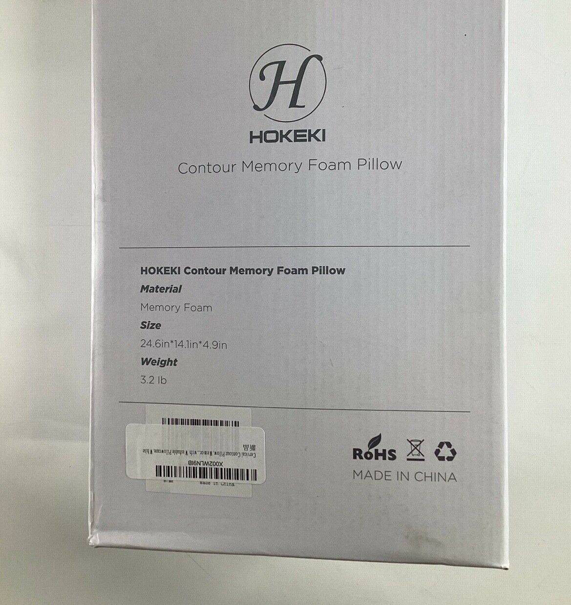 Hokeki Cervical Support Contour Memory Foam Pillow | eBay Hokeki Cervical Support Contour Memory Foam Pillow | eBay