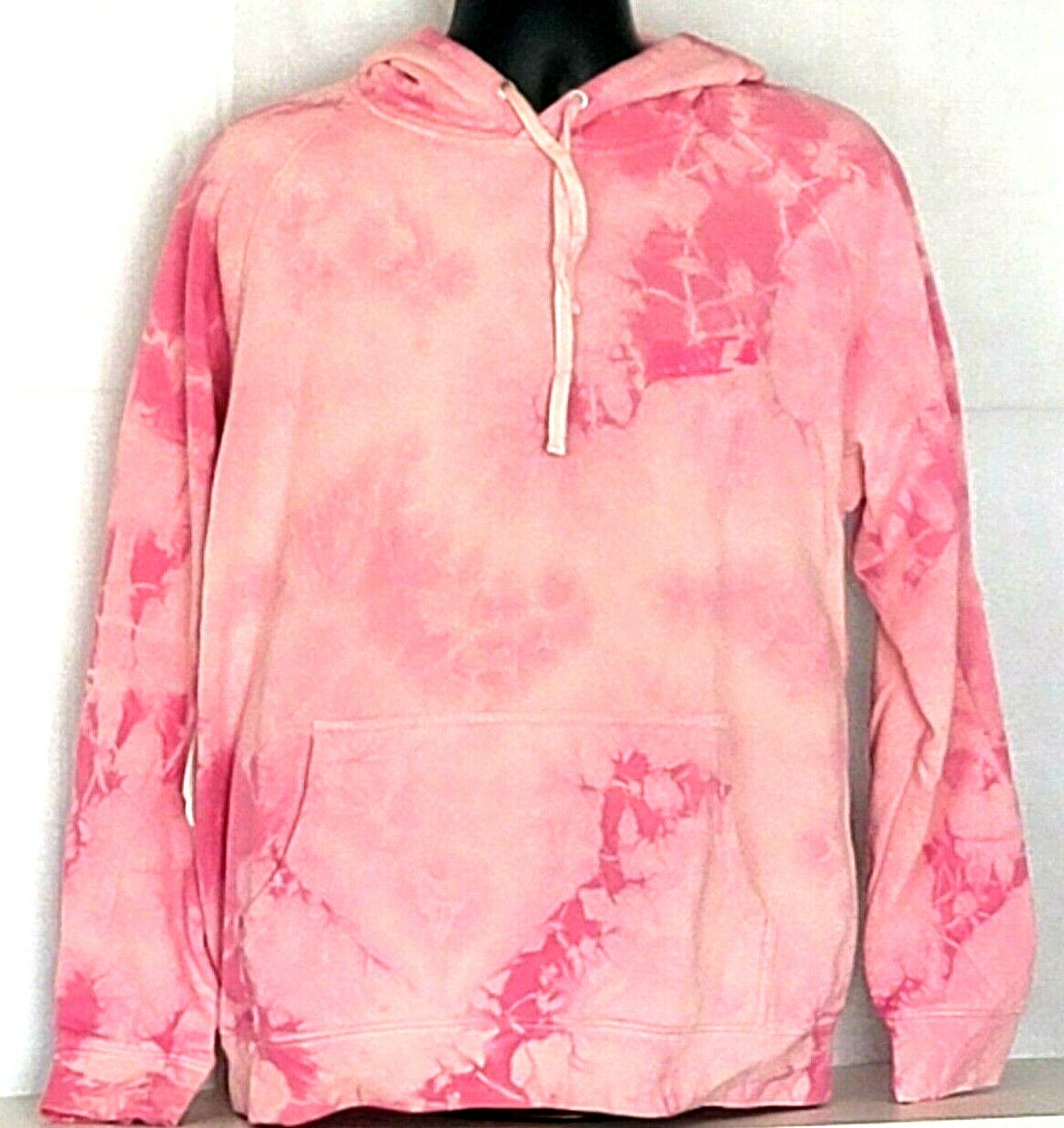 Pre-owned Ghost Lifestyle Limited Edition Bubblicious Sweatshirt Hoodie Pink Tie Dye