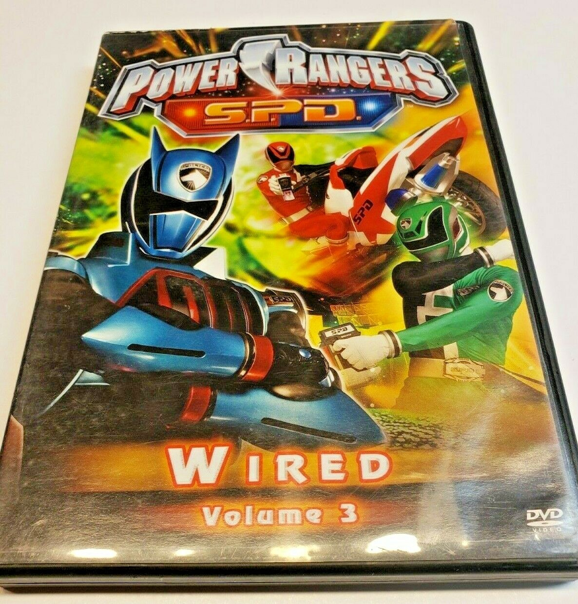 🔴Power Rangers S.P.D. Vol. 3: Wired (DVD, 2005