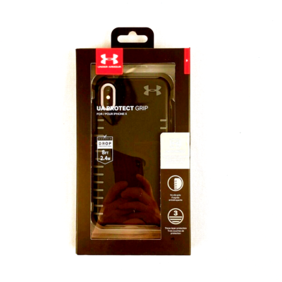 Under Armour UA iPhone X XS Case Protect Grip iPhone Cover Black