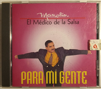MANOLIN EL MEDICO DE LA SALSA - PARA MI GENTE - 1995 CUBAN CD ALBUM