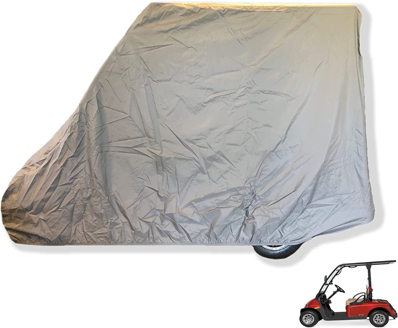 Cart Storage Cover Designed To Fit Ez Go 2five In Gray - Hea