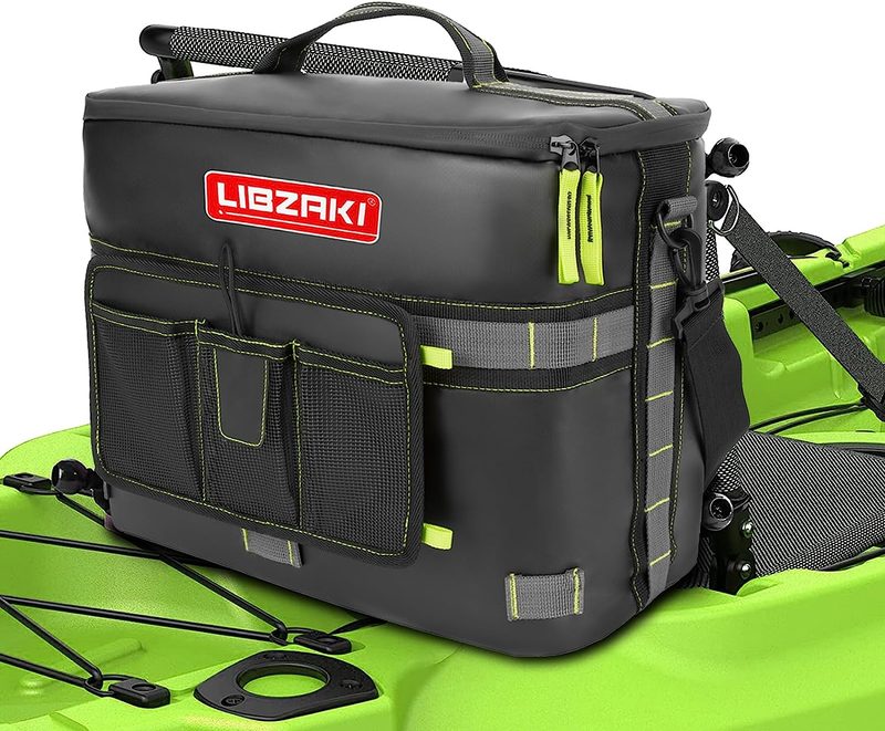 Cooler, Waterproof, Black/gray/orange, Leak Proof Zipper