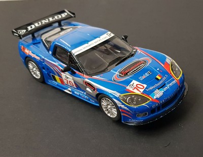2 Paar Corvette C6R Ferrari 575 GTC High Gripp Reifen für Carrera Exclusiv