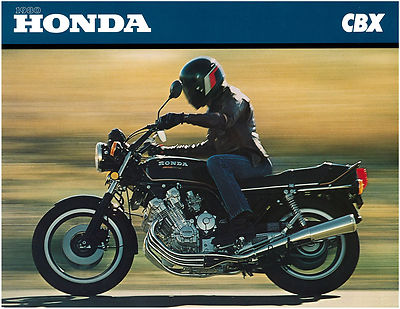 HONDA Brochure CBX 1000 CBX1000 1980 Sales Catalog REPRO | eBay