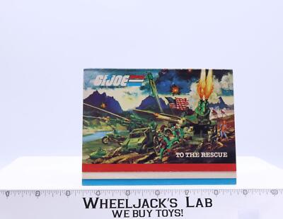 To the Rescue Mobile Task Forces GI Joe 1983 Hasbro Vintage Catalog Insert