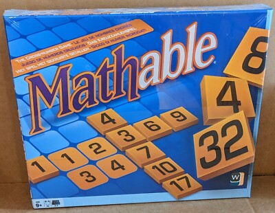 5004 - Mathable, by Wooky Entertainment - A Cross Number Game - For Ages 9+