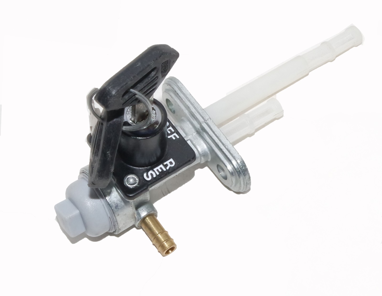 Lockable Gas Petrol Fuel Tap Petcock With 2 Keys For Bajaj Pulsar Boxer 