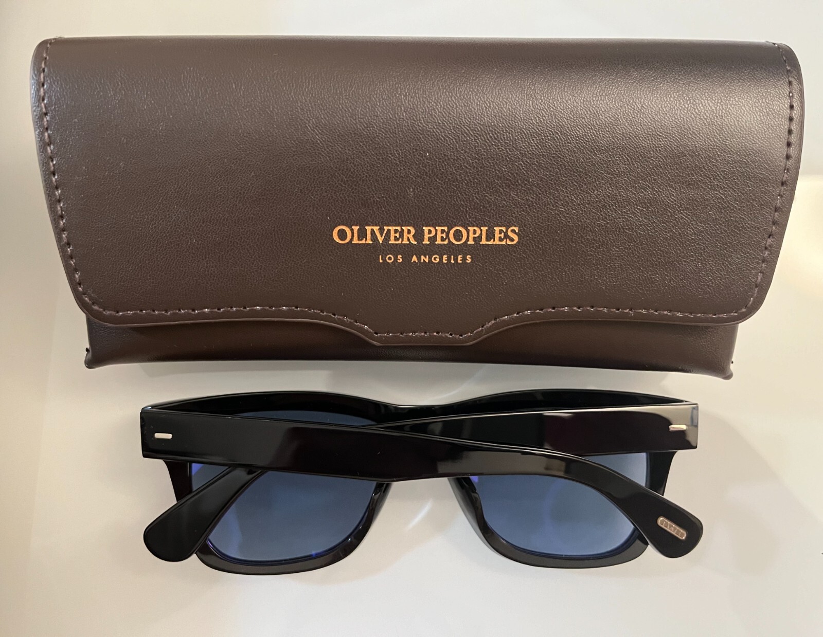 Pre-owned Oliver Peoples Oliver Polarized Sun Ov5393su 49mm Msrp$582 Iver Rare Find In Teal Polarized