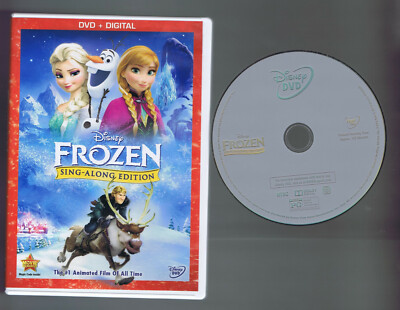 DISNEY Frozen Sing-Along Edition (DVD) VG - not sure if