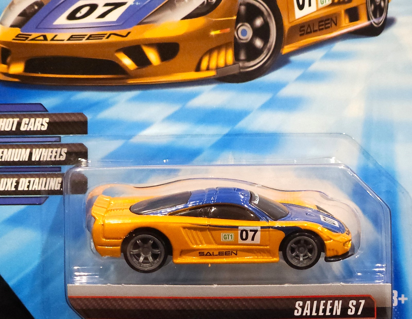 ミニカー HOT WHEELS     SALEEN S7 Hot Wheels Race World Speedway 10 Saleen S7 Diecast Car