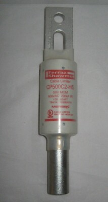 New Ferraz Shawmut CP500C2-HS Cable Limiter Protector Fuse 500 MCM 600V