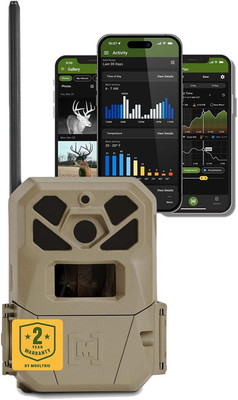 Edge 2 PRO Cellular Trail Camera - on Demand 40MP Photo - 1440P Video with HD Au