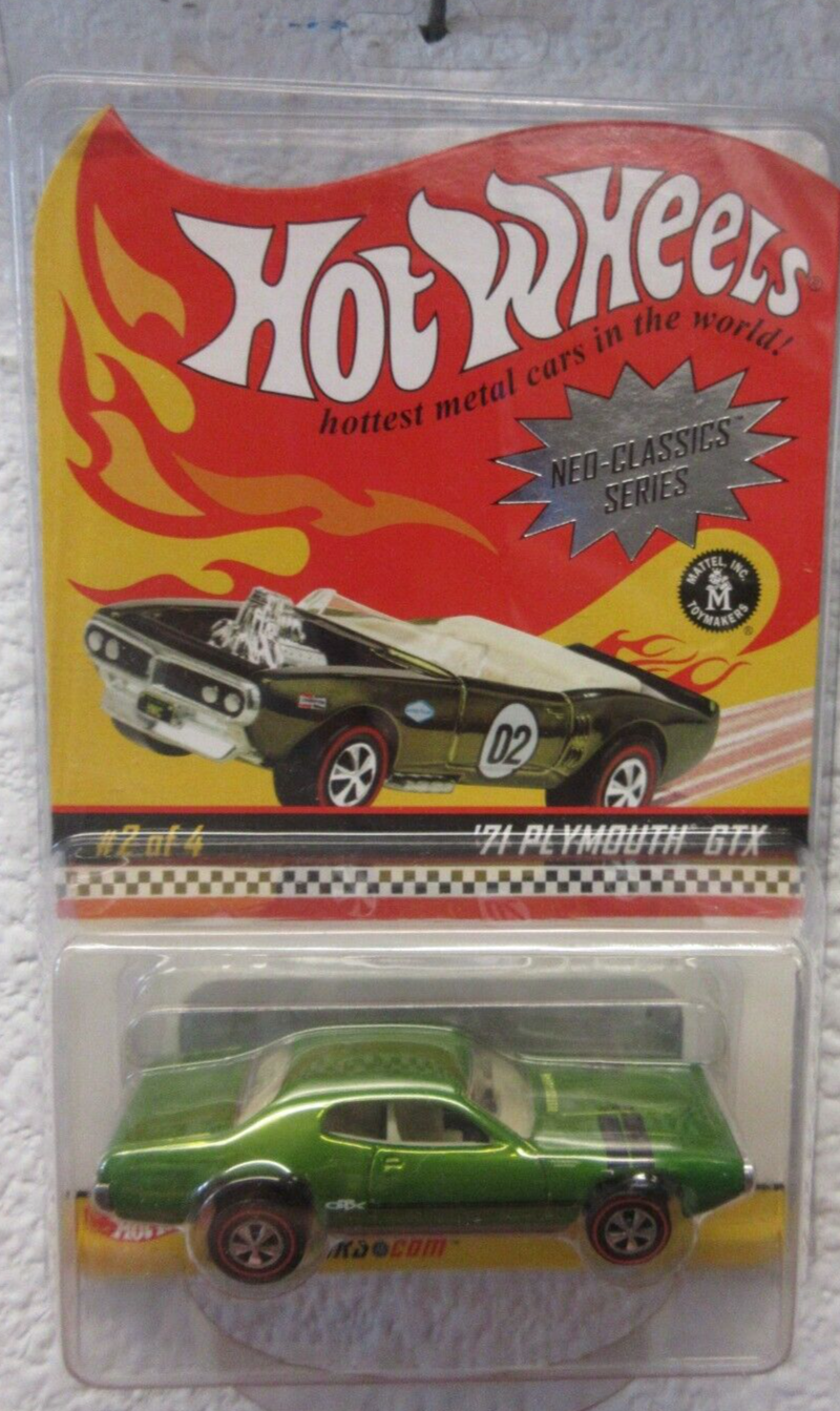 RLC 2004 Neo-Classics Series Hot Wheels '71 PLYMOUTH GTX (M