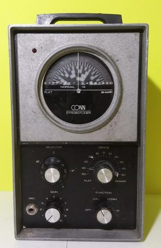 Vintage Conn ST-11 Strobotuner Strobe Tuber W/ Original Power Cord!