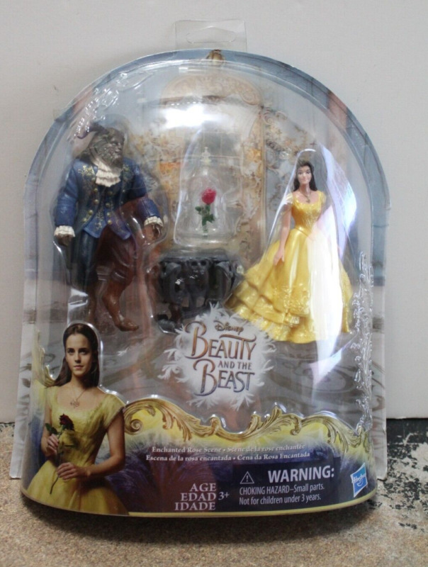 2016 DISNEY Beauty and the Beast Enchanted Rose Scene NEW