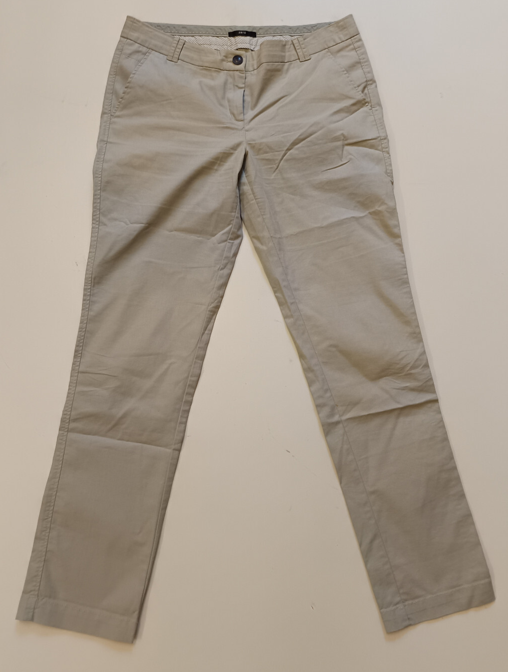 【T/C PRESSED TROUSER】 Bottle Green ０ Zero Claire Summer Pants Size 40 Stretch Top Green | eBay
