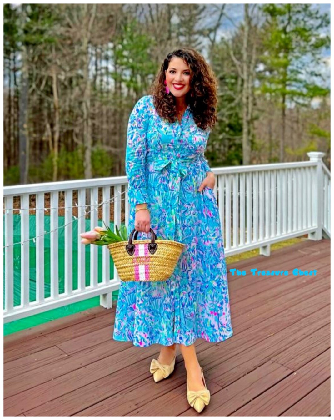 LILLY PULITZER LILLY PULITZER KALINA MIDI SHIRTDRESS CABANA COCKTAIL ? SIZE 8