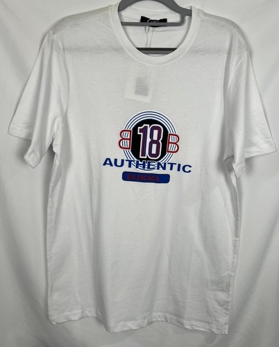 【送料&関税込】Balenciaga Cotton Crew-neck T-shirt BALENCIAGA T-shirt White Cotton Crew Neck Short Sleeves