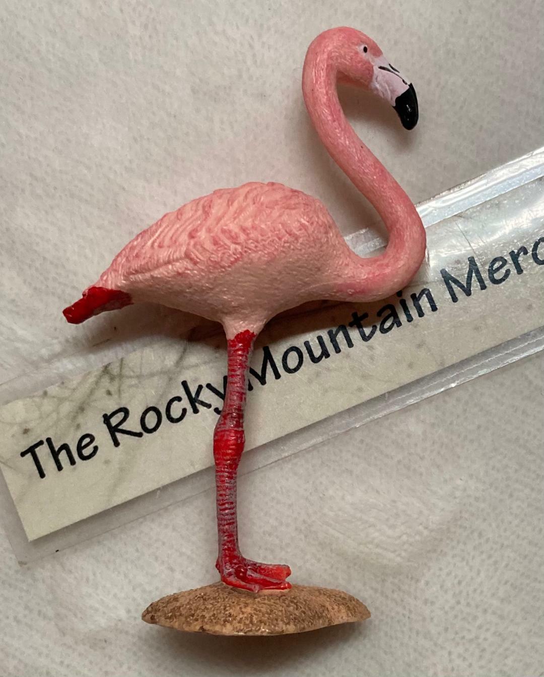 Schleich PINK FLAMINGO 14758 RETIRED Hand painted WildLife f