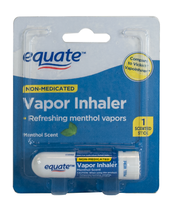 Equate Vapor Inhaler Non medicated Menthol Nasal Inhaler eBay