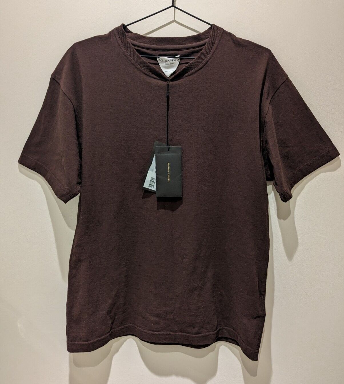 Tシャツ・カットソー BOTTEGA VENETA Ivory viscose blend shirt (837826V5P00 1235) Bottega Veneta® Women's Cotton Printed Jersey T-Shirt in