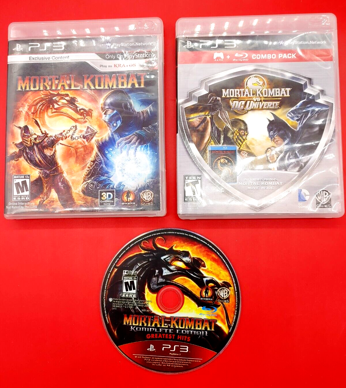 Buy PlayStation 3 Mortal Kombat vs DC Universe Kollector's