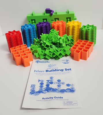 Learning Resources Gears! Gears! Gears! 100 Piece Deluxe Building Set STEM