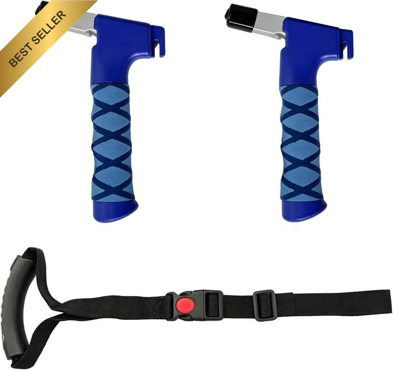 2Pcs Car Accessories, 4-In-1 Emergency Automotive Accessories, Multi-Functional