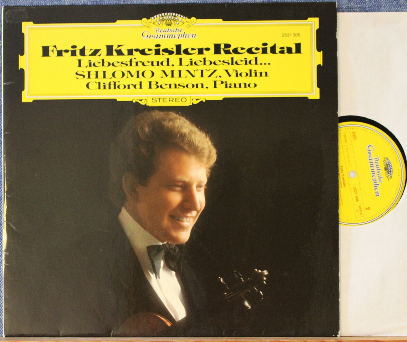Mintz; Benson. Kreisler recital. DGG 2531 305. NM | eBay
