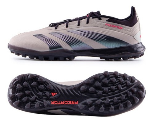 Adidas Men Predator ELITE TF Cleats Gray Futsal Soccer Run